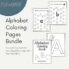 Alphabet Coloring Book Bundle